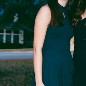 Altar’d State Teal Halter Dress